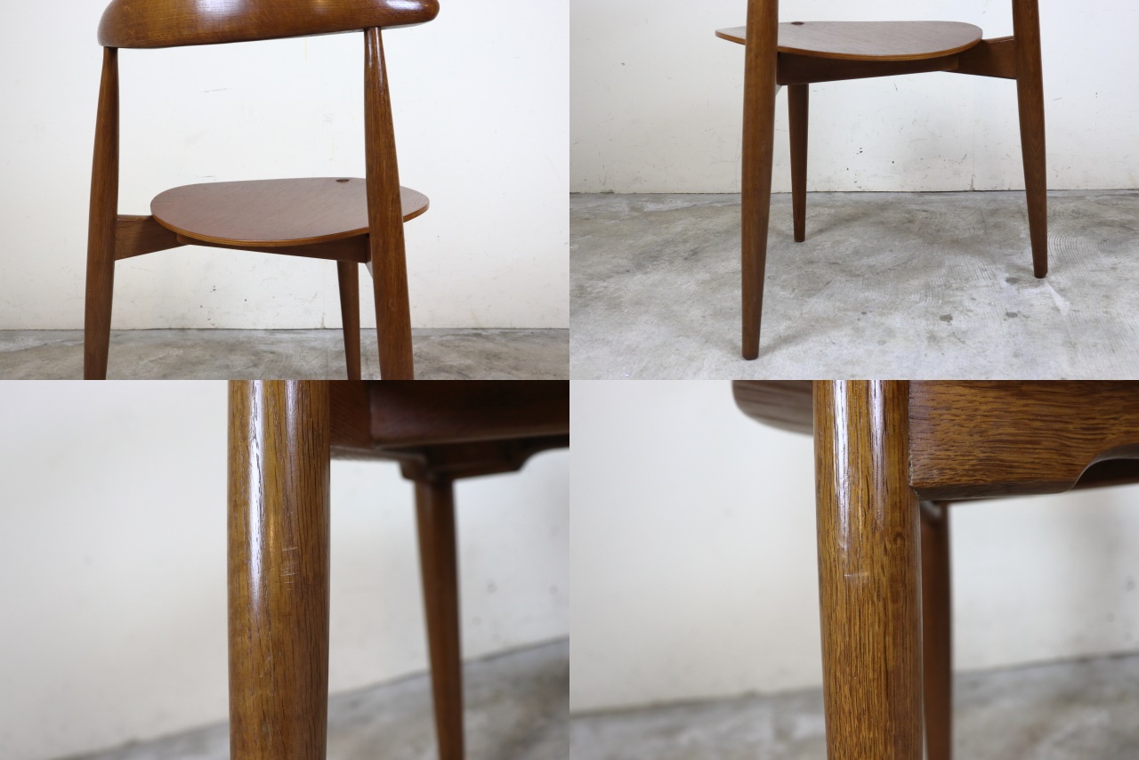 ハンス・J・ウェグナー ハートチェア レア お110-6