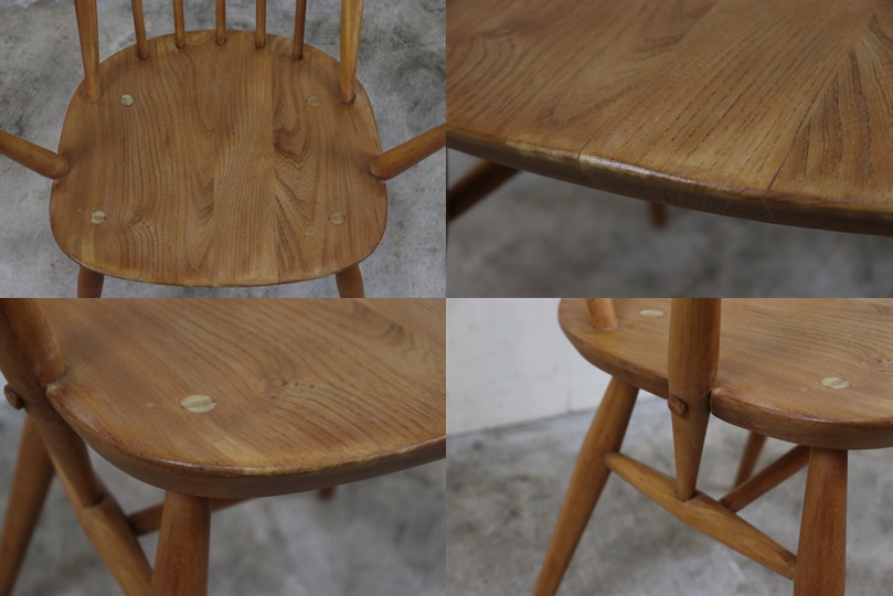 イギリス アーコール ercol クエーカーアームチェア さ7-3