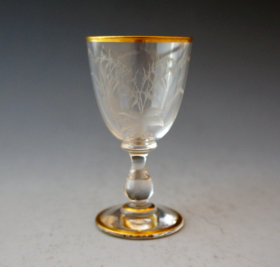 オールドバカラ「金彩リキュールセット」《アンティックかとう》