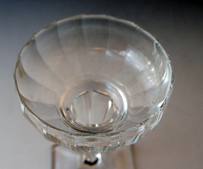 オールドバカラ「シャンパンクープグラス」《アンティックかとう》