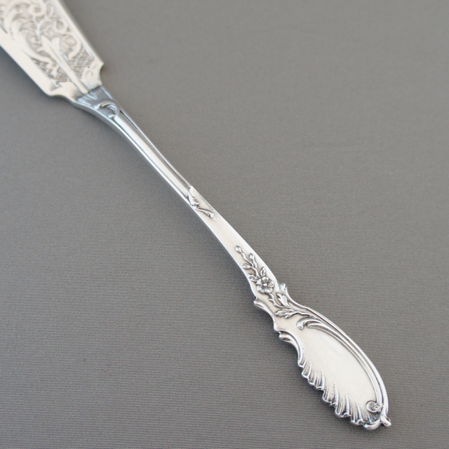 フランス「鳥文様 バターナイフ」《アンティックかとう》