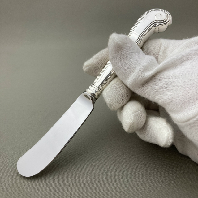 ティファニー「バターナイフ ”King William”」《アンティックかとう》