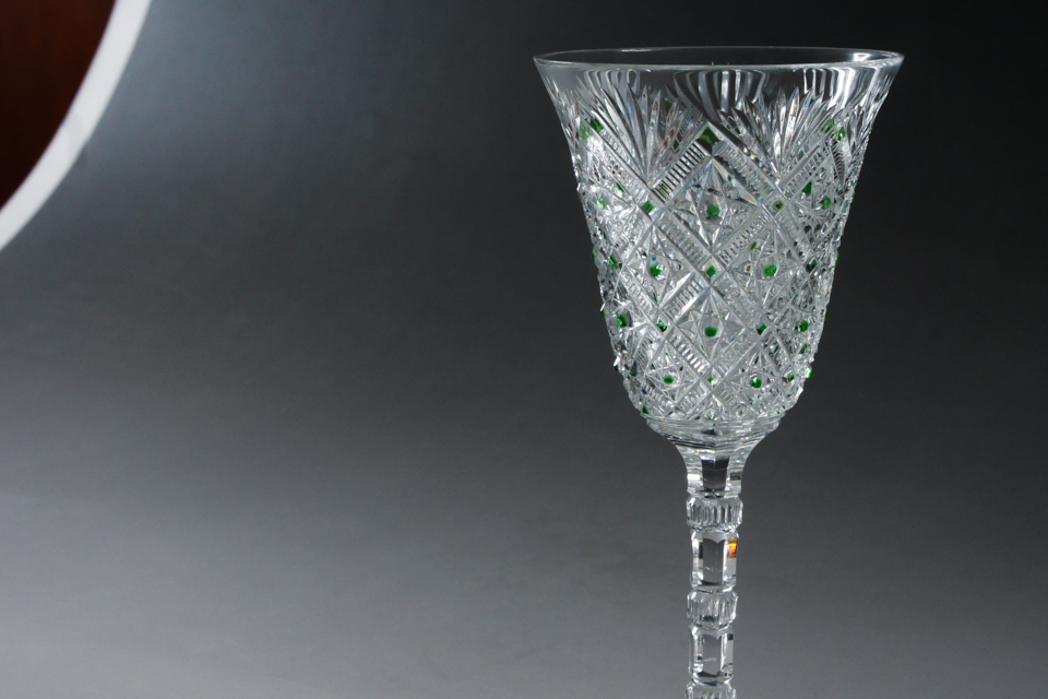 オールドバカラ「ポー PAU ワイングラス H12.8cm」《アンティックかとう》