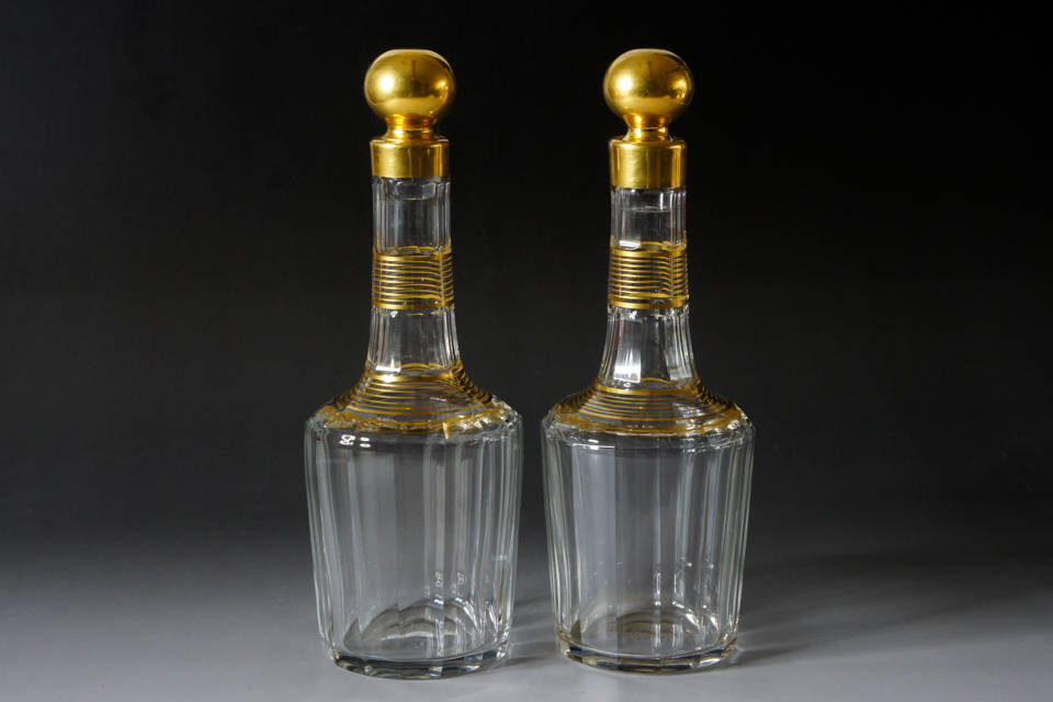 オールドバカラ「金彩装飾 リキュールセット」《アンティックかとう》