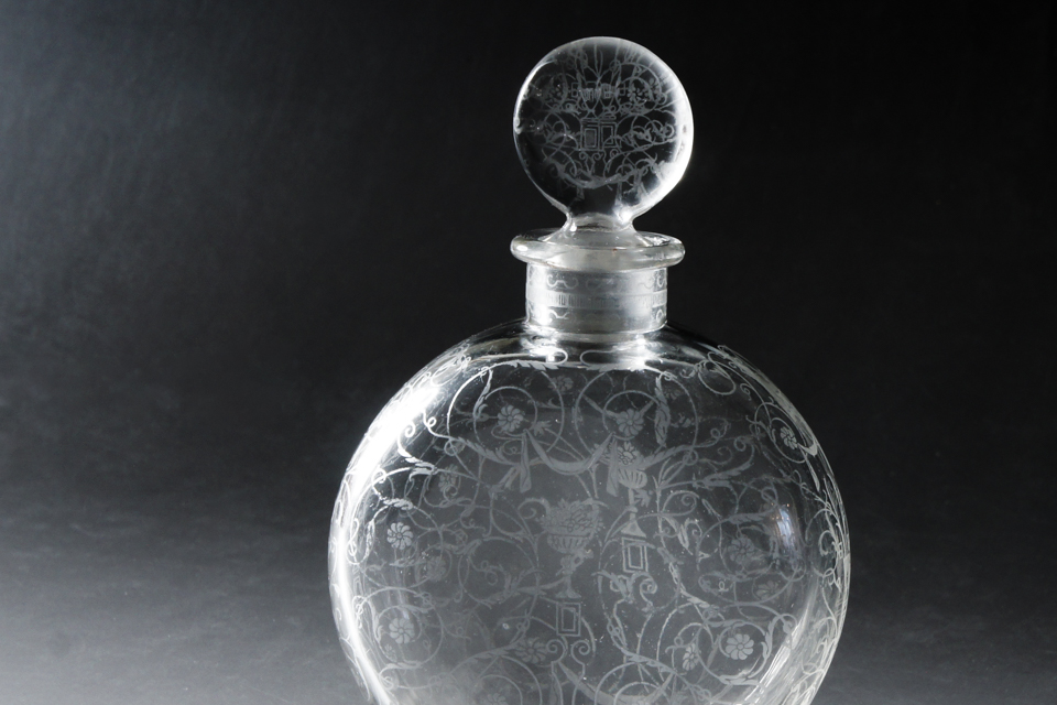 オールドバカラ「ミケランジェロ Michelangelo 香水瓶 h13.2cm