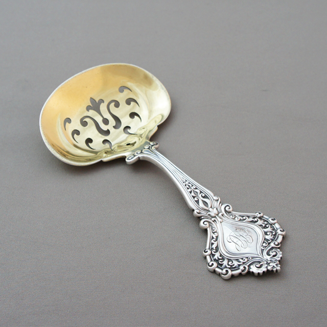 ティファニー「金彩 ボンボンスプーン 1893年製」《アンティックかとう》