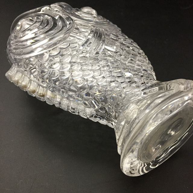 オールドバカラ「ジャポニズム 鯉型花瓶」《アンティックかとう》