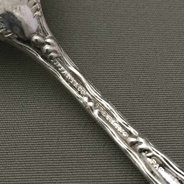 ティファニー「ティースプーン ”Wave Edge”」《アンティックかとう》