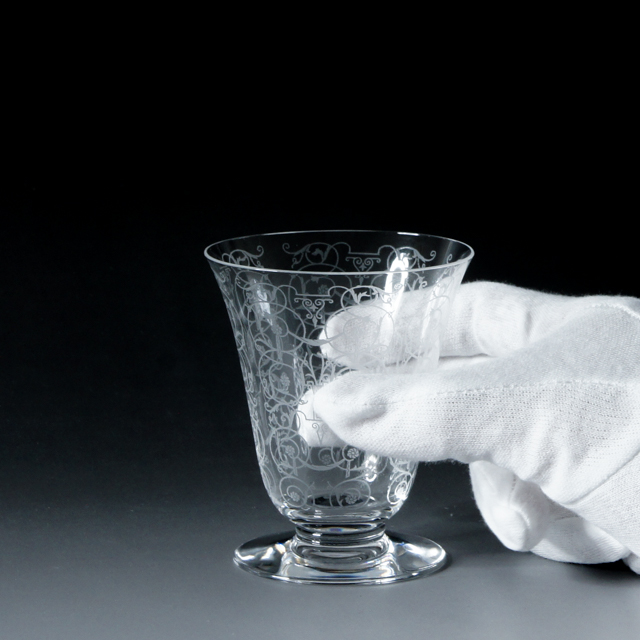 オールドバカラ「ミケランジェロ Michelangelo グラス 高さ8.8㎝（容量