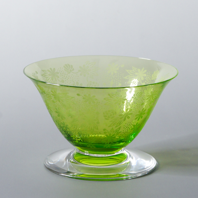 オールドバカラ「エリザベート ELISABETH クープ （グリーン