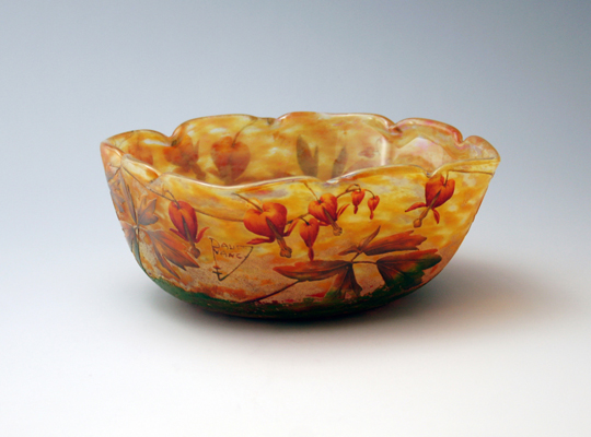 ドーム・ナンシー「花文様鉢」《アンティックかとう》