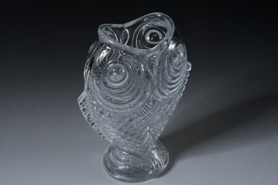 オールドバカラ「鯉型花瓶」《アンティックかとう》