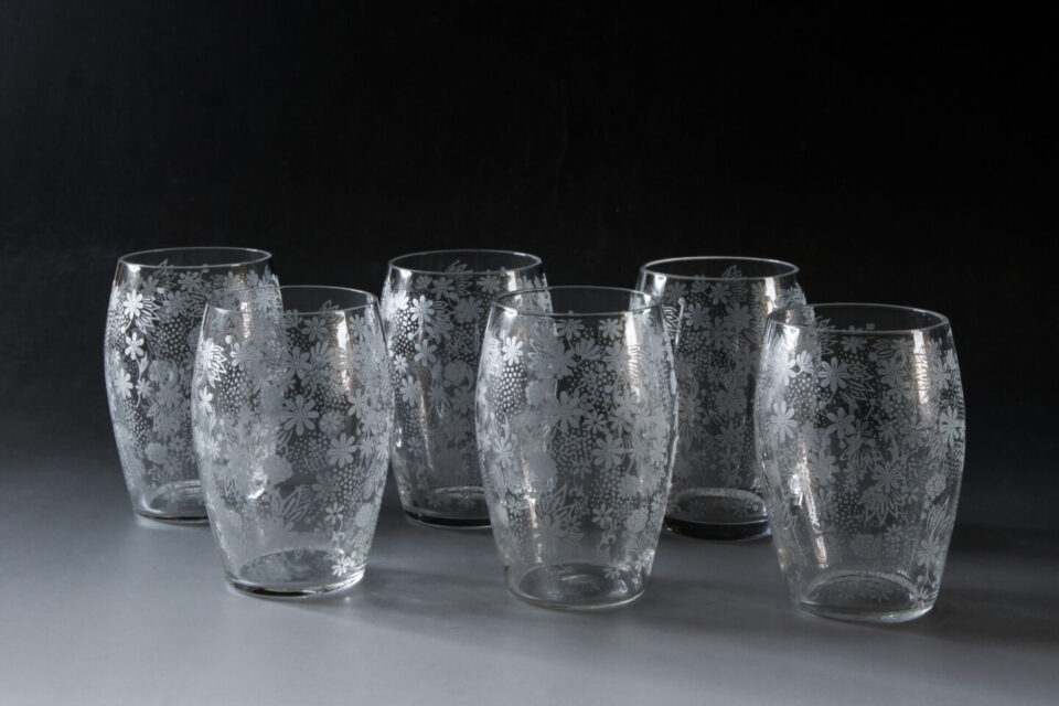 オールドバカラ「エリザベート ELISABETH ウォーターゴブレット H 10