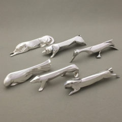 オールドバカラ「ナイフレスト 6点セット」《アンティックかとう》