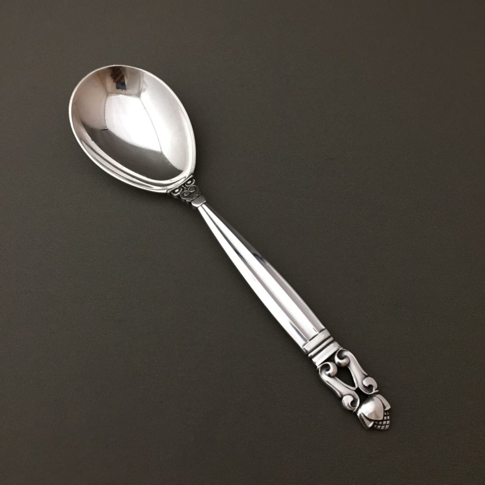 ジョージ・ジェンセン「“Acorn” サービングスプーン（小）長さ15cm
