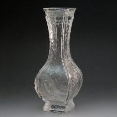 オールドバカラ「ジャポニズム 花鳥文 花瓶」《アンティックかとう》