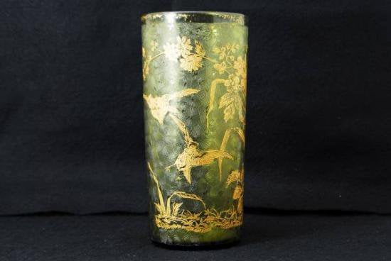 オールドバカラ エグランチエ カメオガラス – アンティークテーブル