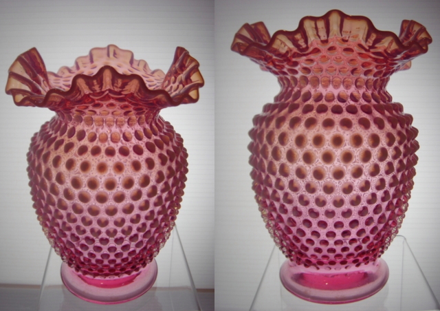 アーリーフェントン ホブネイル クランベリーオパールセント 6インチ