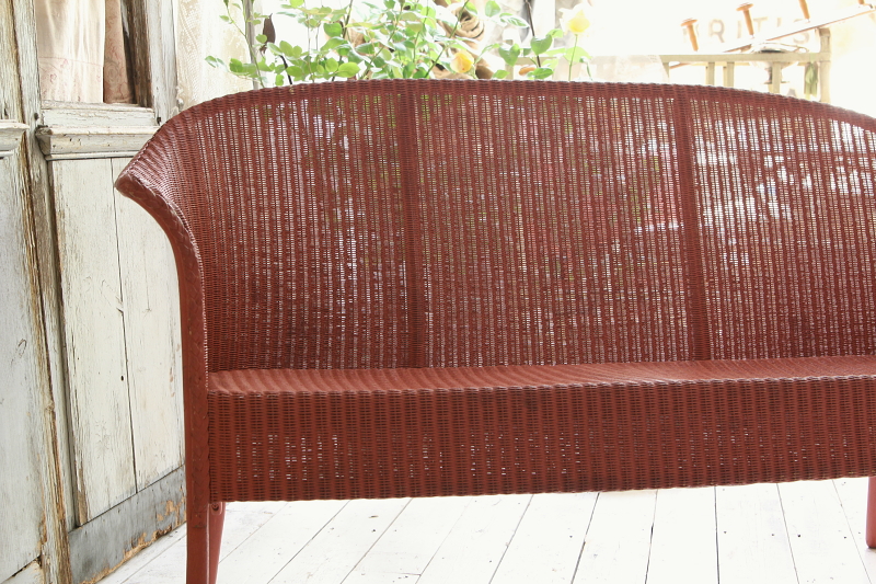 アンティークロイドルームソファ セティ lloyd loom イギリス