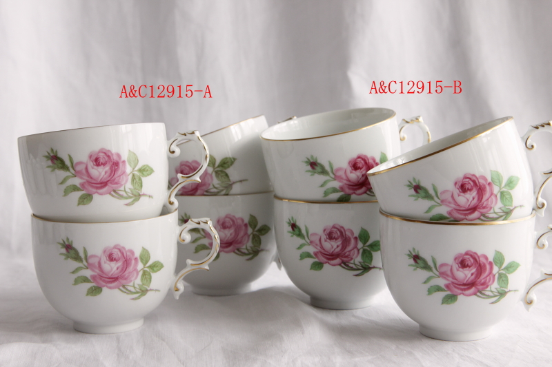 アンティークフュルステンベルグ コーヒーカップ FURSTENBERG バラ
