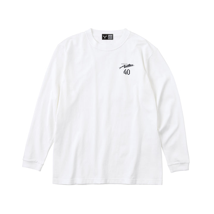 刺繍するアントラーズロングスリーブTシャツ（ロゴ・ナンバー）【予約