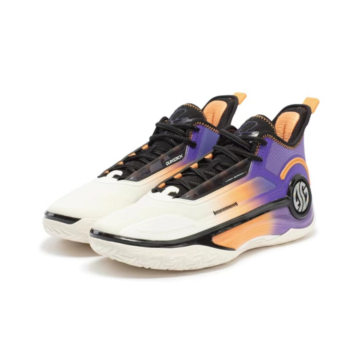 361° Aaron Gordon AG4 CQT - White/Orange/Purple – Anto Sports