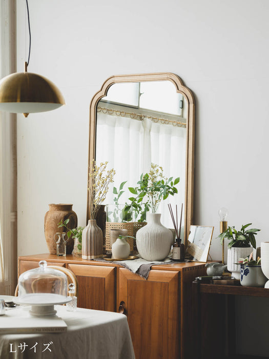 Wood arch ミラー — ANTRY USE ONLY GENUINE