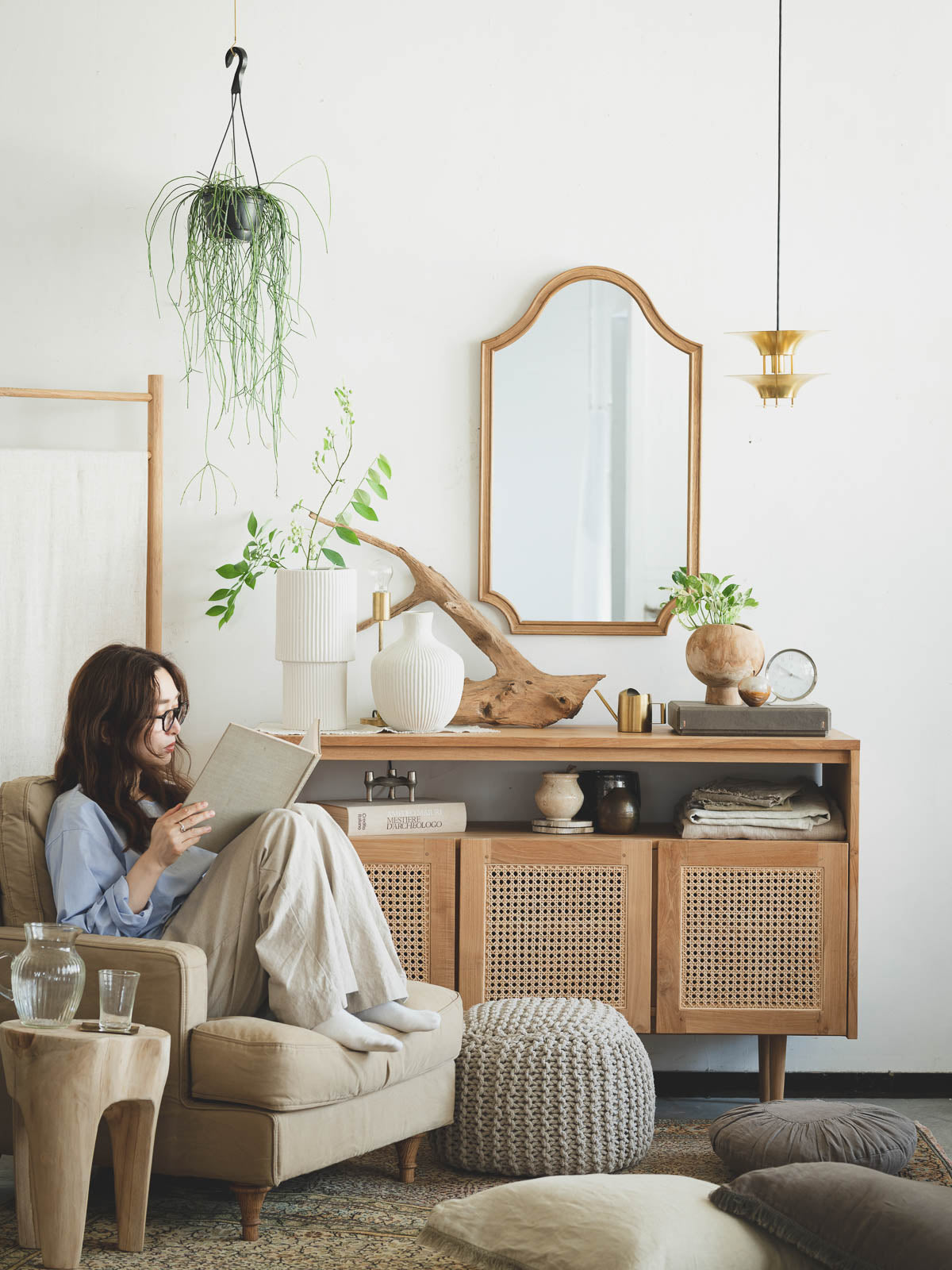 Hall Wood ミラー S — ANTRY USE ONLY GENUINE