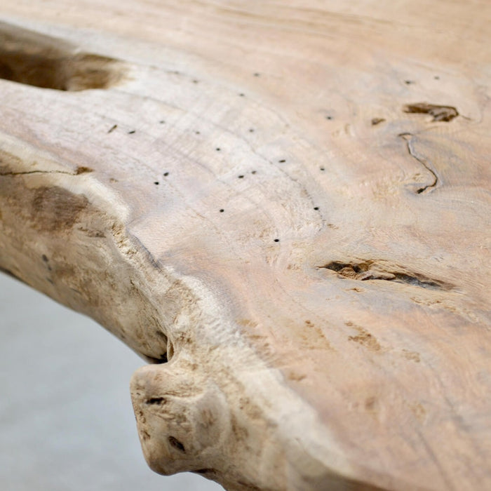 Rustic Wood ナチュラルコーヒーテーブル — ANTRY USE ONLY GENUINE