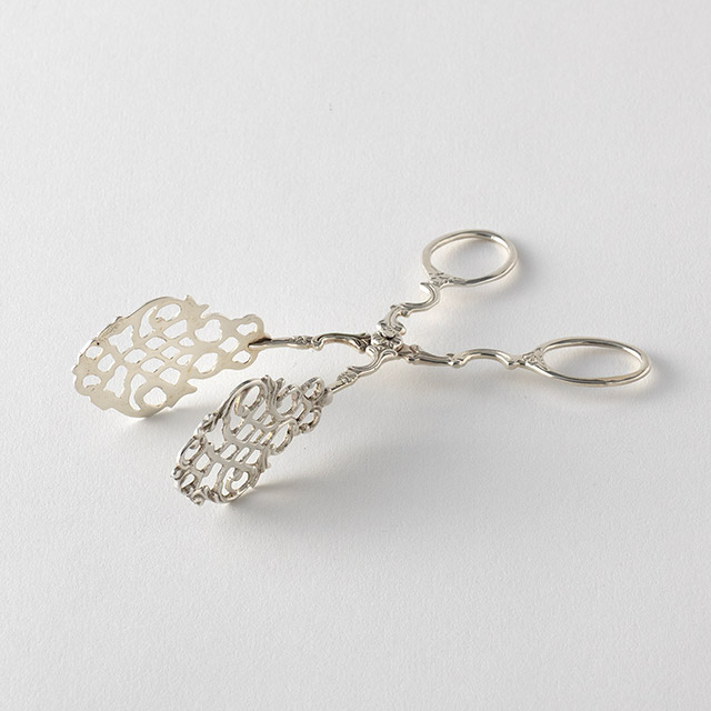 参考】ケーキトング　ケーキサーバー　スィーツトング アンティークシルバープレートケーキトング アンティーク食器 | 雑貨と