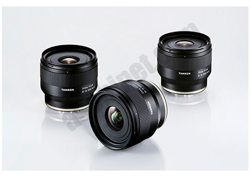 タムロンがフルサイズミラーレス用単焦点レンズ「20mm/24mm/35mm F2.8