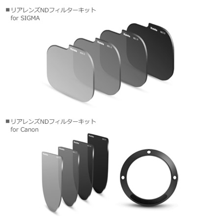 シグマ14-24mm F2.8 DG DN用HAIDA「リアレンズNDフィルターキット