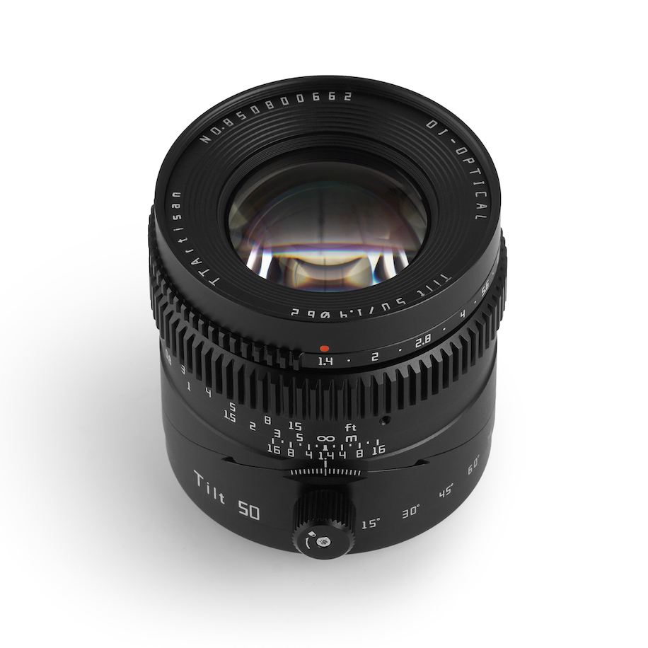 銘匠光学が「TTArtisan Tilt 50mm F1.4」を正式発表 - とるなら