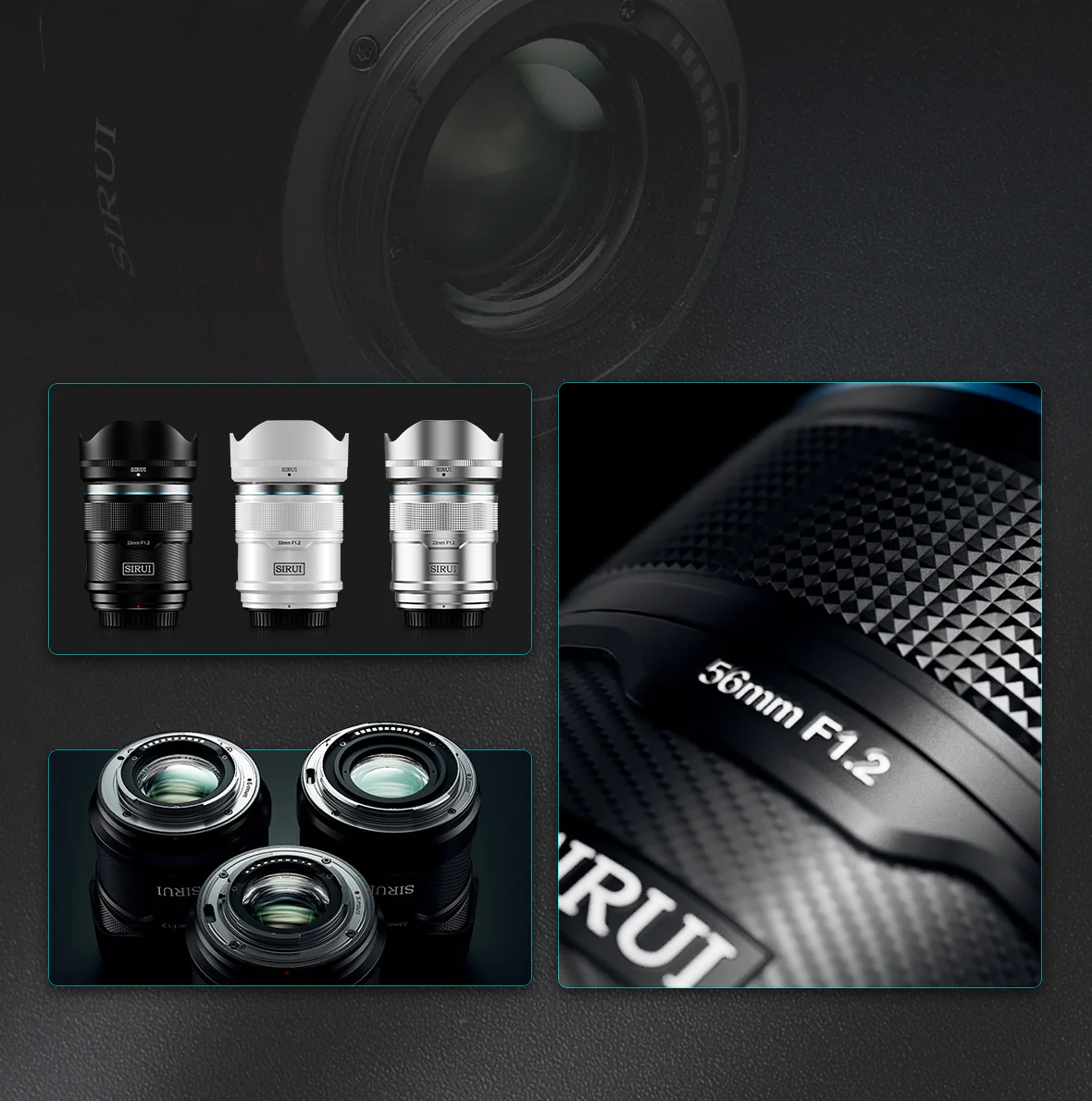 SIRUIが3マウントに対応するSniper F1.2 AFレンズシリーズを発表【更新
