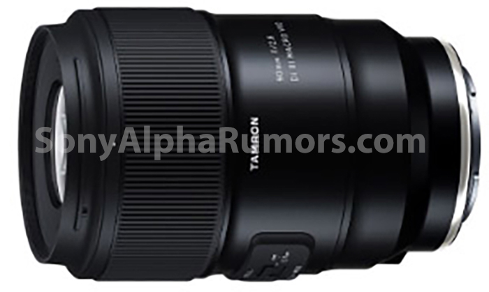 タムロン 90mm F/2.8 Di III VXD 1:1 Macroのリーク画像とスペックの