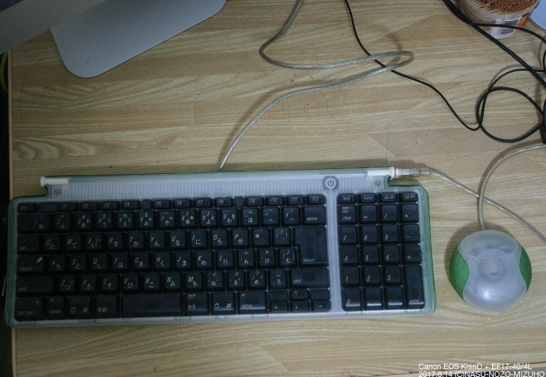 iMac G3時代のキーボード】Apple USB Keyboradがむっちゃ良い