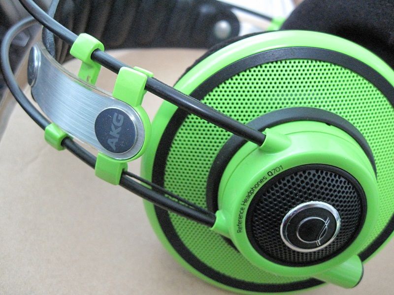 緑がおしゃれの開放型ヘッドホン「AKG Q701」をついに購入！ | あそぶ