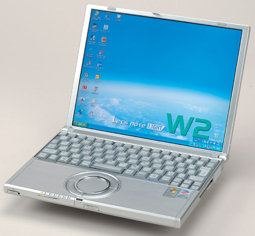 ASCII.jp：Let's note LIGHT CF-W2