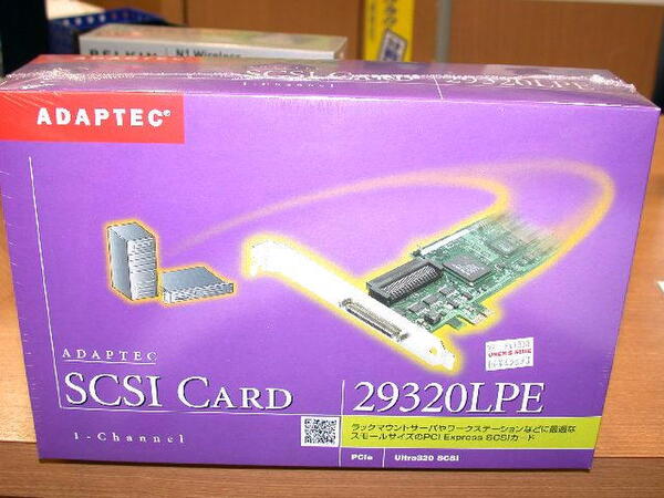 ASCII.jp：PCI Express x1対応のSCSIカードがAdaptecから発売に