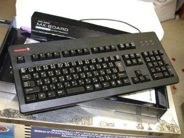 Cherry社純正 メカニカルキーボード 茶軸 日本語配列 G80-3600 ASCII