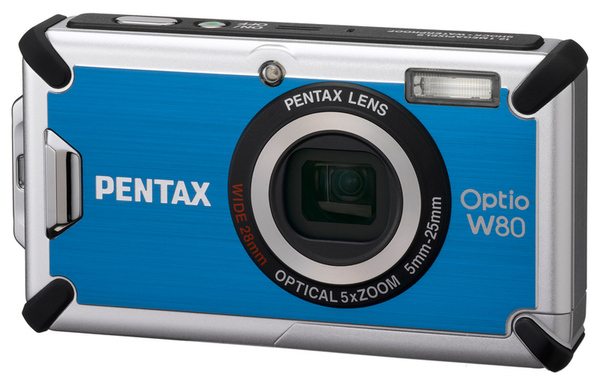 ASCII.jp：水深5mで2時間使える「PENTAX Optio W80」登場