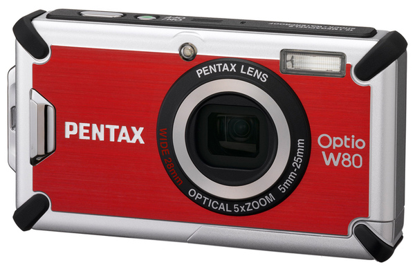 ASCII.jp：水深5mで2時間使える「PENTAX Optio W80」登場