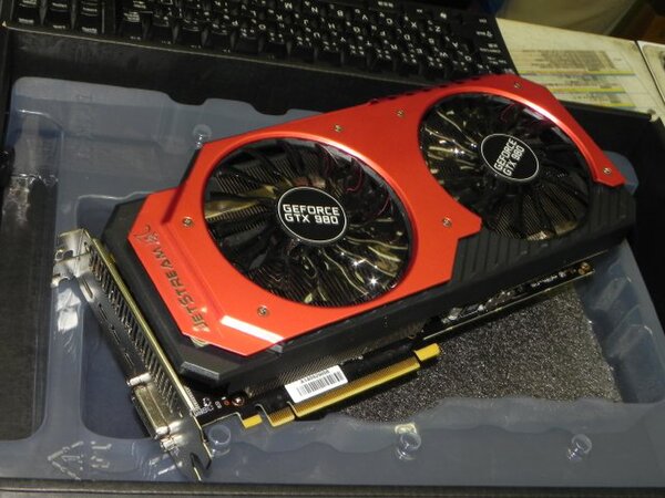 ASCII.jp：Palitオリジナルクーラー装備のGeForce GTX 980搭載ビデオ