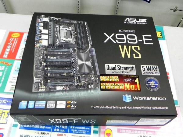 ASCII.jp：PCI-E x16を7本備えるASUS製のX99マザー「X99-E WS」