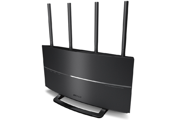 ASCII.jp：大型可動アンテナ搭載11ac 4×4対応Wi-Fiルーター