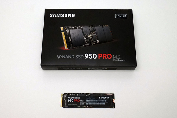 ASCII.jp：Samsung SSD 950 PROは、やはり劇速2500MB/秒超だった！ (1/3)