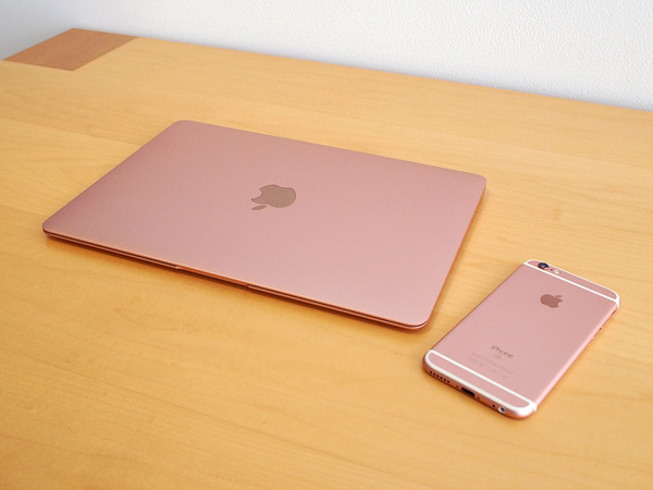 ローズゴールドの新MacBookはピンクじゃないから男性でも恥ずかしく