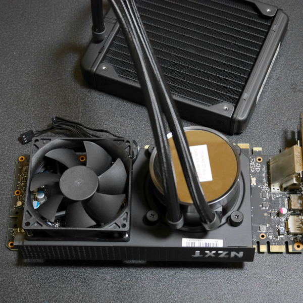 ASCII.jp：グラボ簡易水冷化にチャレンジ！ 4000円くらいのKraken G12