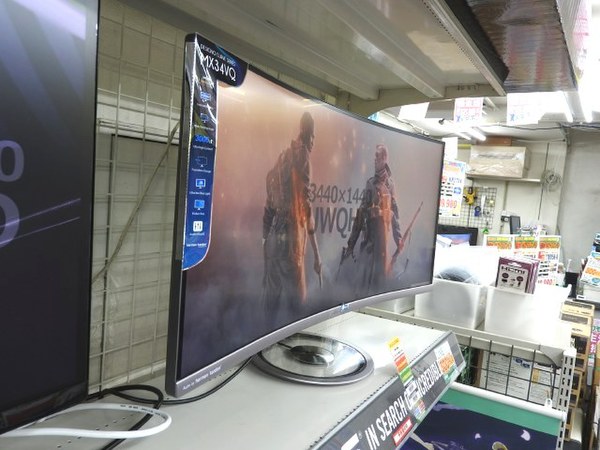 ASUS MX34VQ 34インチ ウルトラワイド 曲面モニター 箱なし ASUS