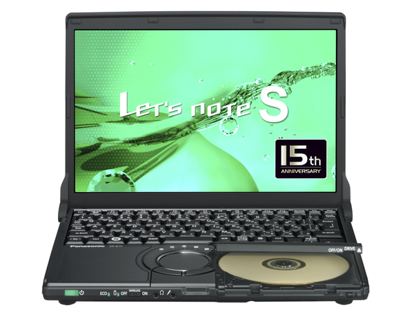 ASCII.jp：128GB SSD／18時間駆動の「レッツノートS10」15周年モデル (1/3)